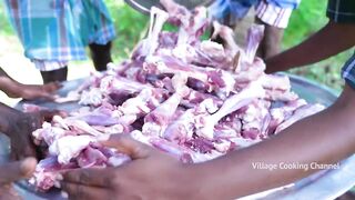 Mutton Bone Marrow| Village Cooking Style