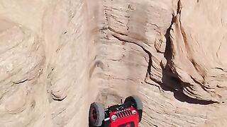 A great stunt of cars