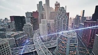 Modern city