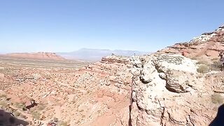 A great bicycle stunt