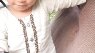 Baby is in the van and talking|| babyvlog|| vlogbaby|| @kaleem571.