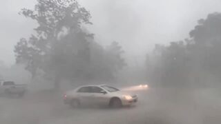 The Sun disappeared in the USA then terrible Storm hit.