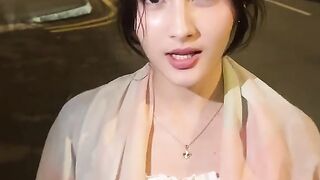 girl at night tiktok