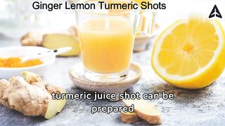 Ginger Lemon Turmeric Shots Recipe A Healthy Shot of Nutrition