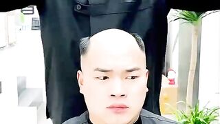 Wait for last look--_haircut _woodworking _hairstyle _barber _hair _barbershop