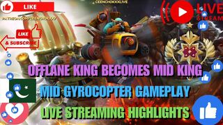 Offlane King Becomes Mid King Gameplay
