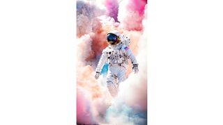 Astronaut and Clouds