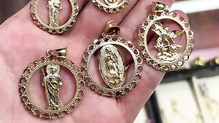 Solid Gold Religious Pendants at Ijaz Jewelers
