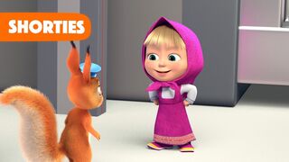Masha and the Bear Shorties | NEW STORY | Airport (Episode 4)