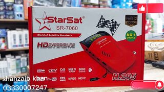 Starsat SR 7060 | Details |  Unboxing | Recivers