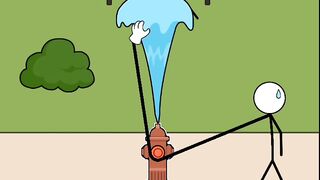 Funny love Skip Troll Funny Troll Stickman funny  robber cartoon