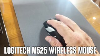 Logitech M525 Wireless Mouse – Long 3 Year Battery Life, Ergonomic Shape for Right or Left Hand Use.