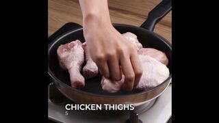 Cook chicken in milk