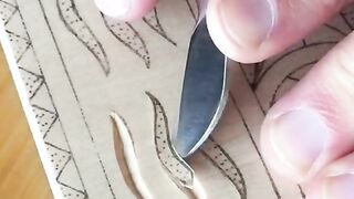Wood carving