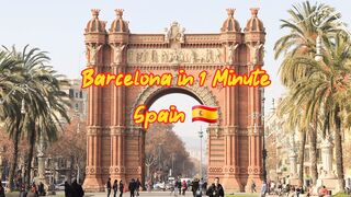 Barcelona in 1 Minute