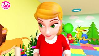 Babies Learning Animal names and their Sounds! Baby Johnny Songs for Kids - BillionSurprise