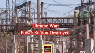 Russian strikes destroy key power plant in Kyiv