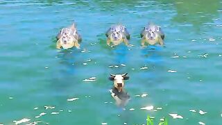 GTA 5 : COW TEACH US LOVE IN ITS PUREST FORM IN GTA V ! #shorts #gta #gta5 #viral #cartoon