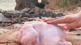 Chicken Cooking Trick| Wild Life Cooking