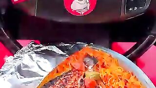 Mukbang today eating