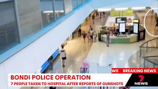Video of the attacker inside Bondi Junction Westfield