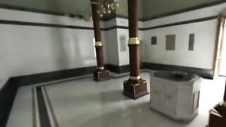 خانہ کعبہ کی اندر منظر