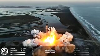 Корабль Ship 25 достиг высоты в 149 км и взорвался, так и не приземлившись.