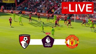 Bournemouth vs Manchester United LIVE | Premier League 23/24 | Match LIVE Now!