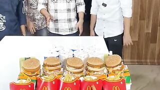 Flip the bottle and eat mcdonalds