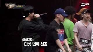 Show Me The Money777 [3회] ′일촉즉발! 수퍼비가 말릴 정도′ 제네 더 질라 vs 디아크 @그룹대항전 2R 180921 EP.3