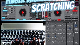 Dj Finger Drumming And Scratching Part 1