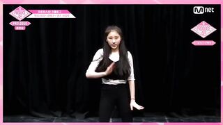 프로듀스48 1화] 이채연 춤모음(반응포함)