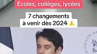 Changements rentrée scolaire 2024