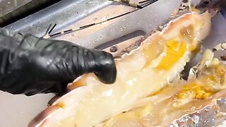 Grilled rainbow lobster