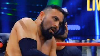 AEW international Champion Strong Vs Romero