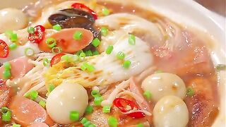 Chinese food delicious