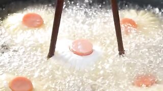 Fried lantern potato