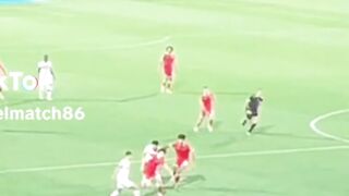 هدف احمد حمدي من أرضية الملعب