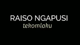 Raiso Ngapusi liriktekomlaku feat Ervinsof