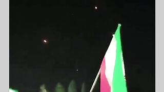 حملے کے بعد جشن کا سماں