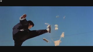 『0085』 - What about the dog - She's a foreigner, but you're not. @ 【Fist of Fury, 1972, - Bruce Lee】