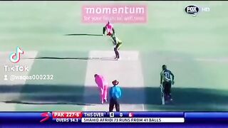 Shahid afridi big six boom boom