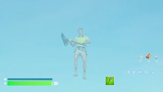 LAZAR BEAM USES GOD MODE IN FORTNITE