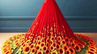 Sunflower ????frock????shoes????nails
