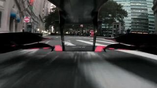 Driving an F1 car through New York City