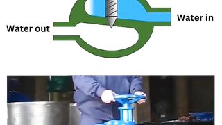 How a needle valve works