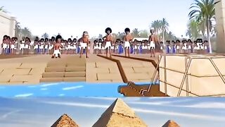 It is believed that ancient engineers used this type of method to build the pyramids 4600 years ago