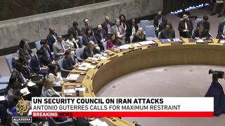 Iran’s attack on Israel_ Antonio Guterres calls for restraint at UNSC meeting.