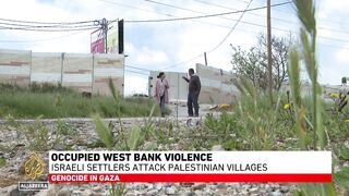 Two Palestinians killed in an Israeli settlers’ attack in the occupied West Bank.