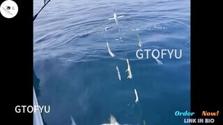 Superhard 50kg Section 2 Roller Guide Big Game Fishing Pole